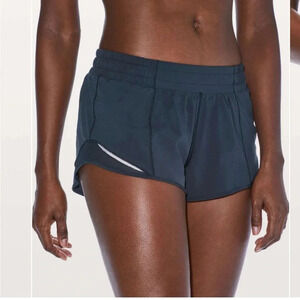 Lululemon Hotty Hot Short II *Long 2.5” True Navy (First Release)
